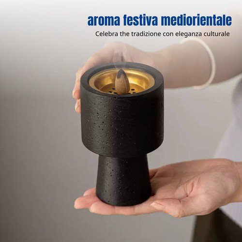 Bruciatore aromi porta - di,